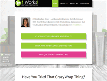 Tablet Screenshot of newyorkbodywrap.com